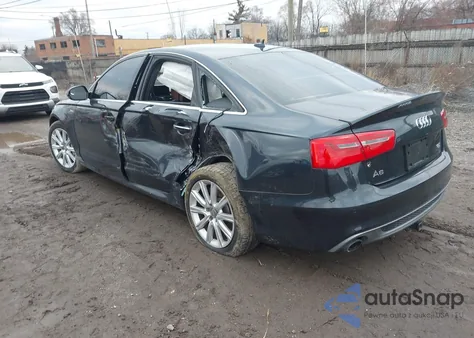 2015 Audi A6 3.0T Premium Plus from USA, damaged, VIN WAUHGAFC3FN017471